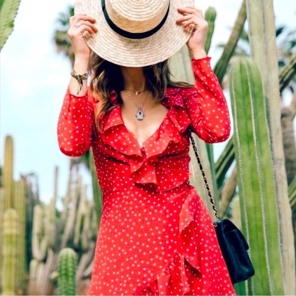 Lovers + Friends Red Star Romper Dress - NWOT ♥️ - Picture 1 of 3